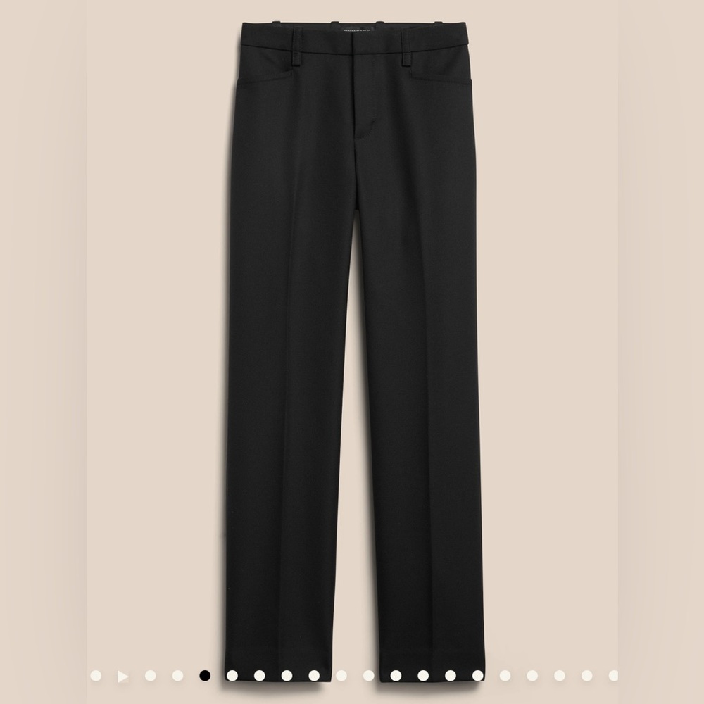 NWT | Banana Republic | LIDO STRAIGHT ITALIAN WOOL PANT - Picture 8 of 17